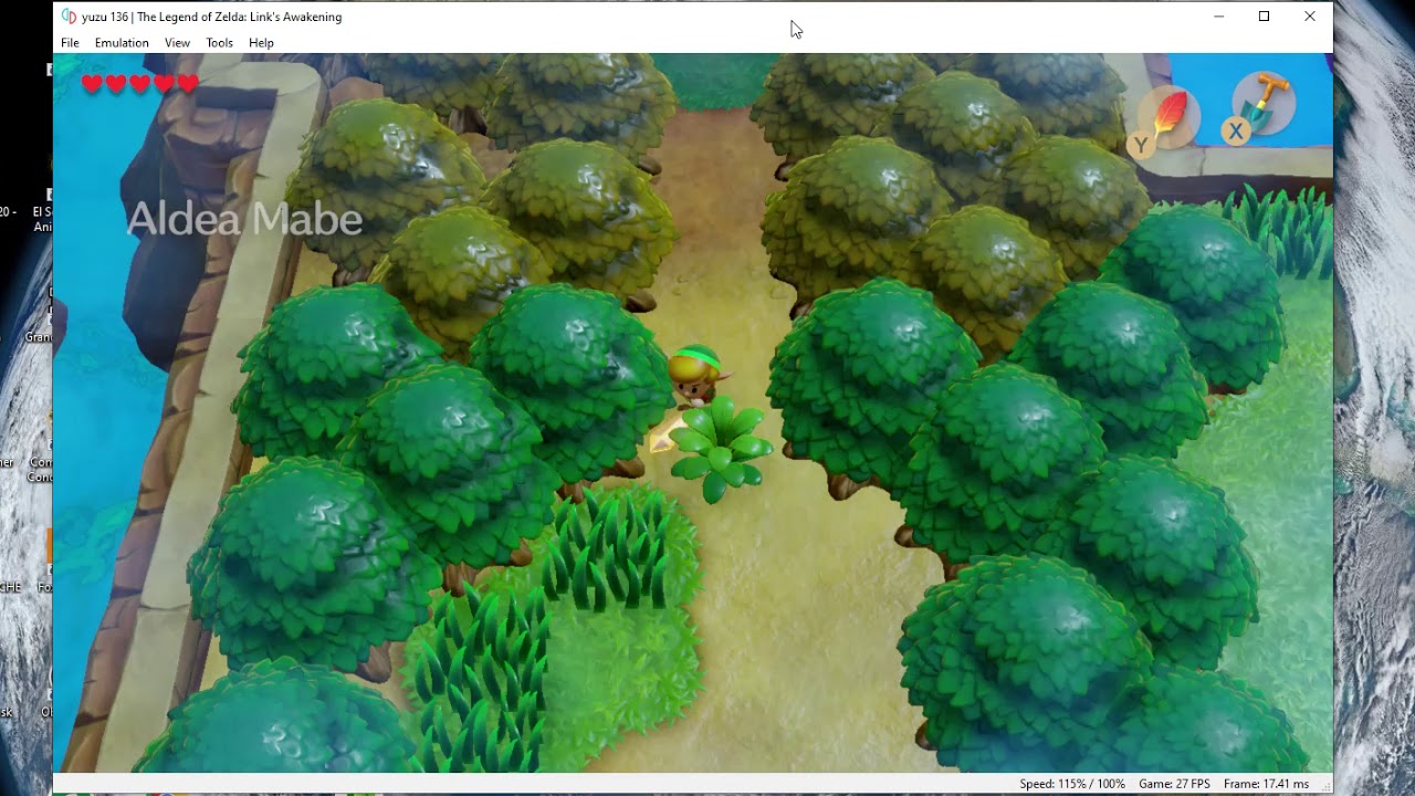 Zelda Link's Awakening Running On Yuzu Emulator Windows 10 PC YouTube