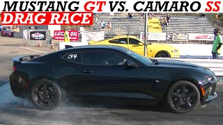 2018 Camaro SS vs. 2018 Mustang GT