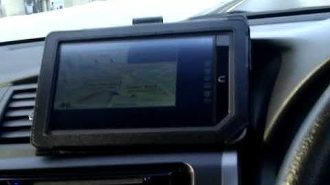 Nook Color + External GPS receiver + iGO MyWay GPS Software Part 3