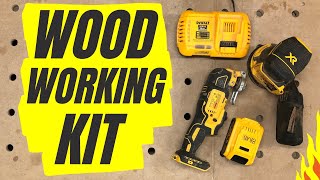 Dewalt Oscillating Tool + Sander KIT REVIEW - Woodworking Kit DCK202P1