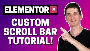 How To Make a Custom Scroll Bar In Elementor (How To Make Custom Scroll bar in Wordpress)