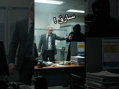 سارق يطلب من مدير البنك 3 مليون و الا 
