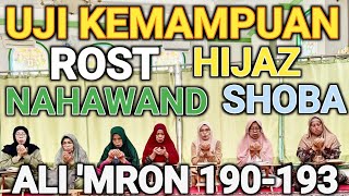 TES BACA SATU SATU 4 IRAMA  QS ALI'IMRON 190-193 MUDAH DIIKUTIBAGI PEMULA SILAKAN DI SIMAK & DICOBA