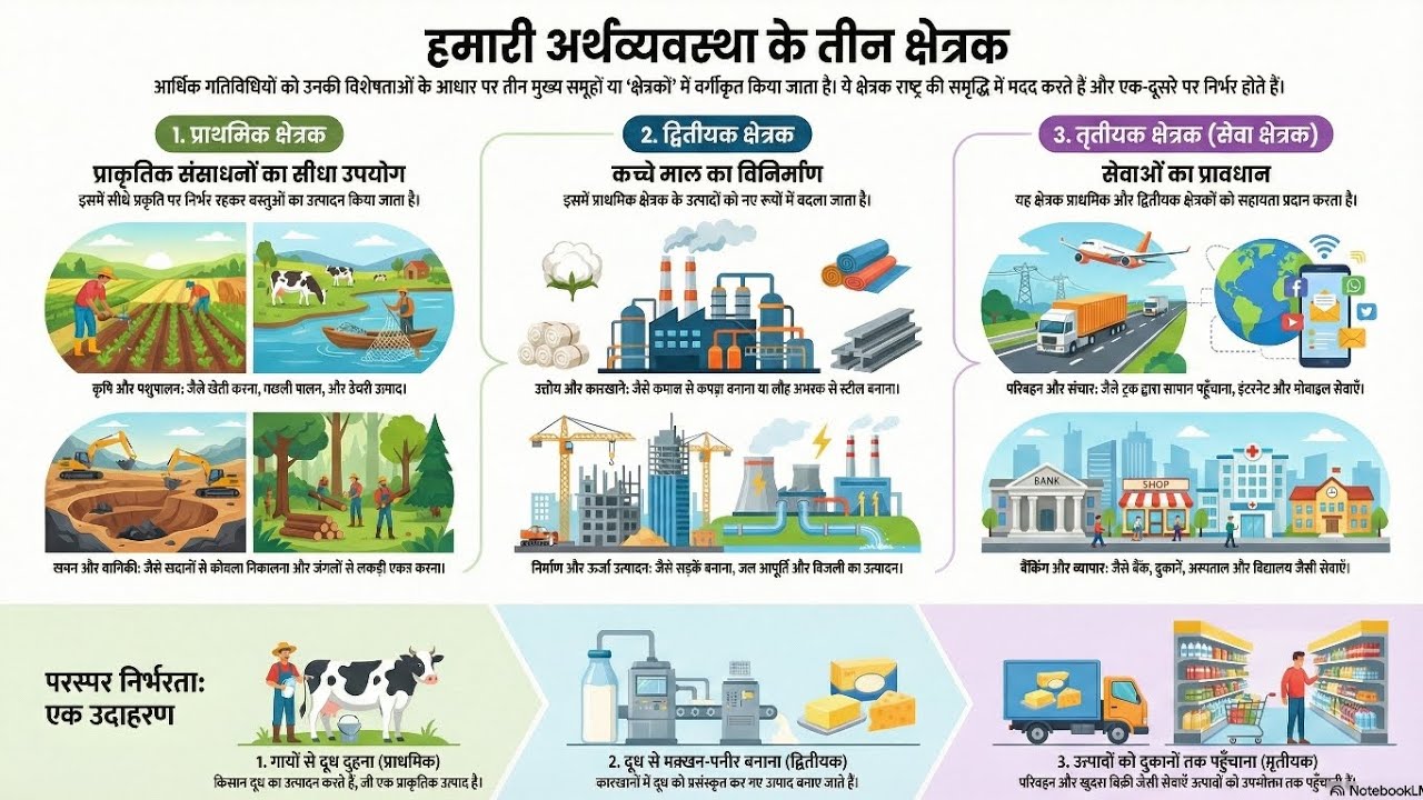 हमारे आस-पास की आर्थिक गतिविधियाँ | कक्षा 6th | अध्याय 14 | Ncert Book 📚 Social Science 