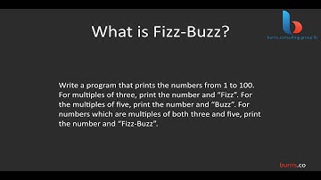 Introduction to the FizzBuzz Interview Question