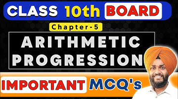 10th Maths| A.P. Simplified LEPMCQ