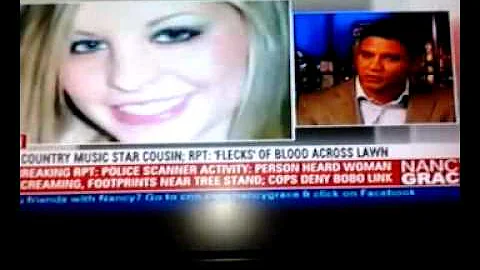 Guest Reporter on Nancy Grace stuttering!OMG
