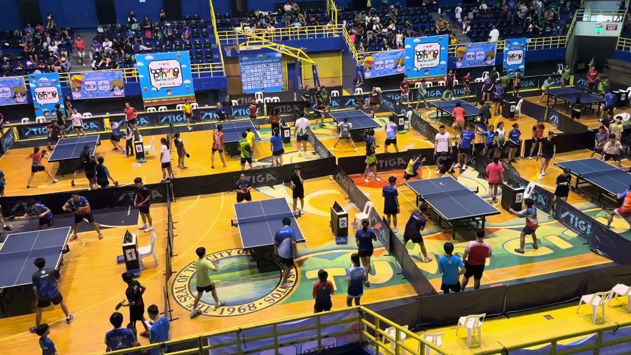 BATANG PINOY 2025 TABLE TENNIS WARM UP 
