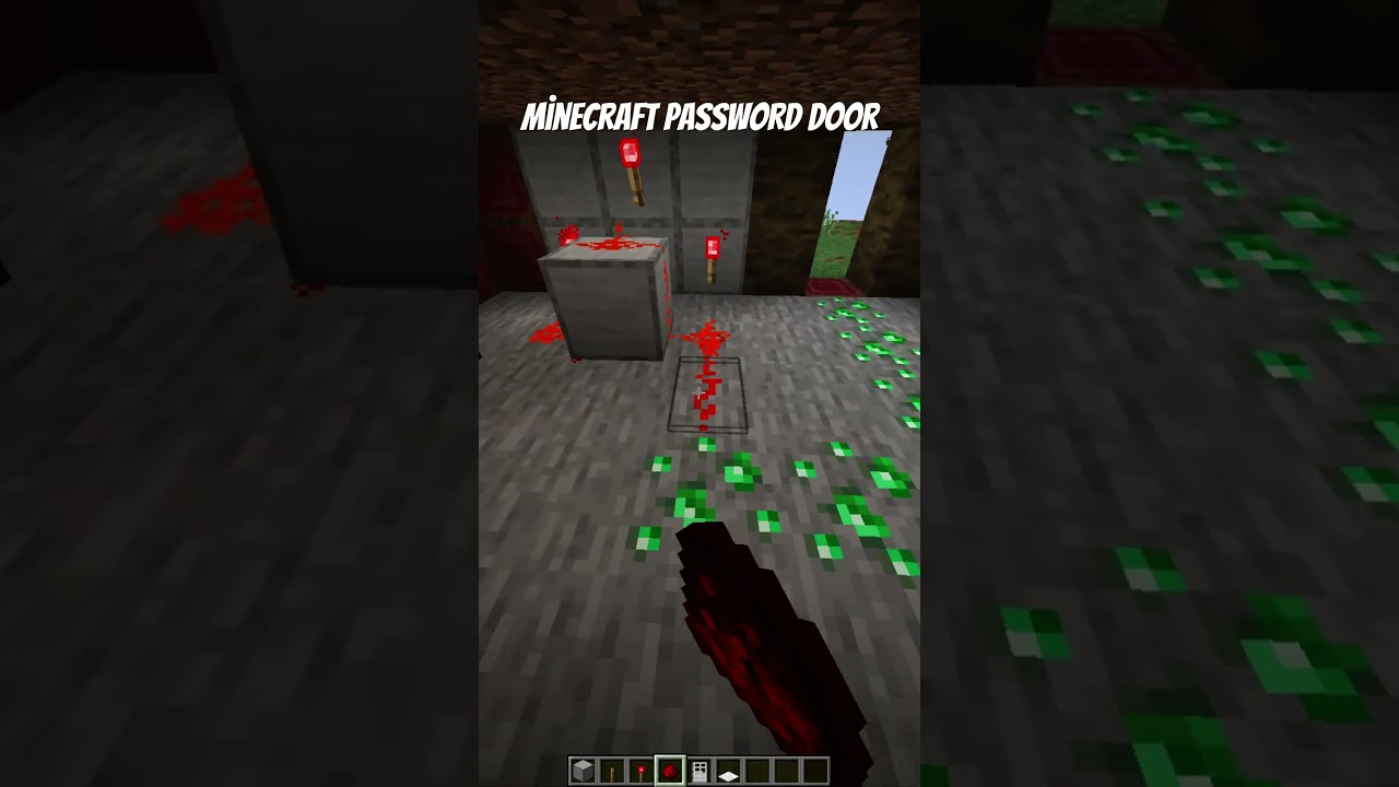 Minecraft Password Door  