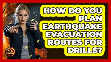 How Do You Plan Earthquake Evacuation Routes For Drills? - Man vs. Disaster