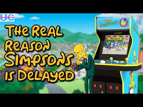 Here's Why The Simpsons Arcade1up Is Delayed from Unqualified Critics