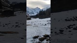 gujjar hat se base camp trekking #mountains #mountainlife #travel #travelvlog #snow #himalayantravel