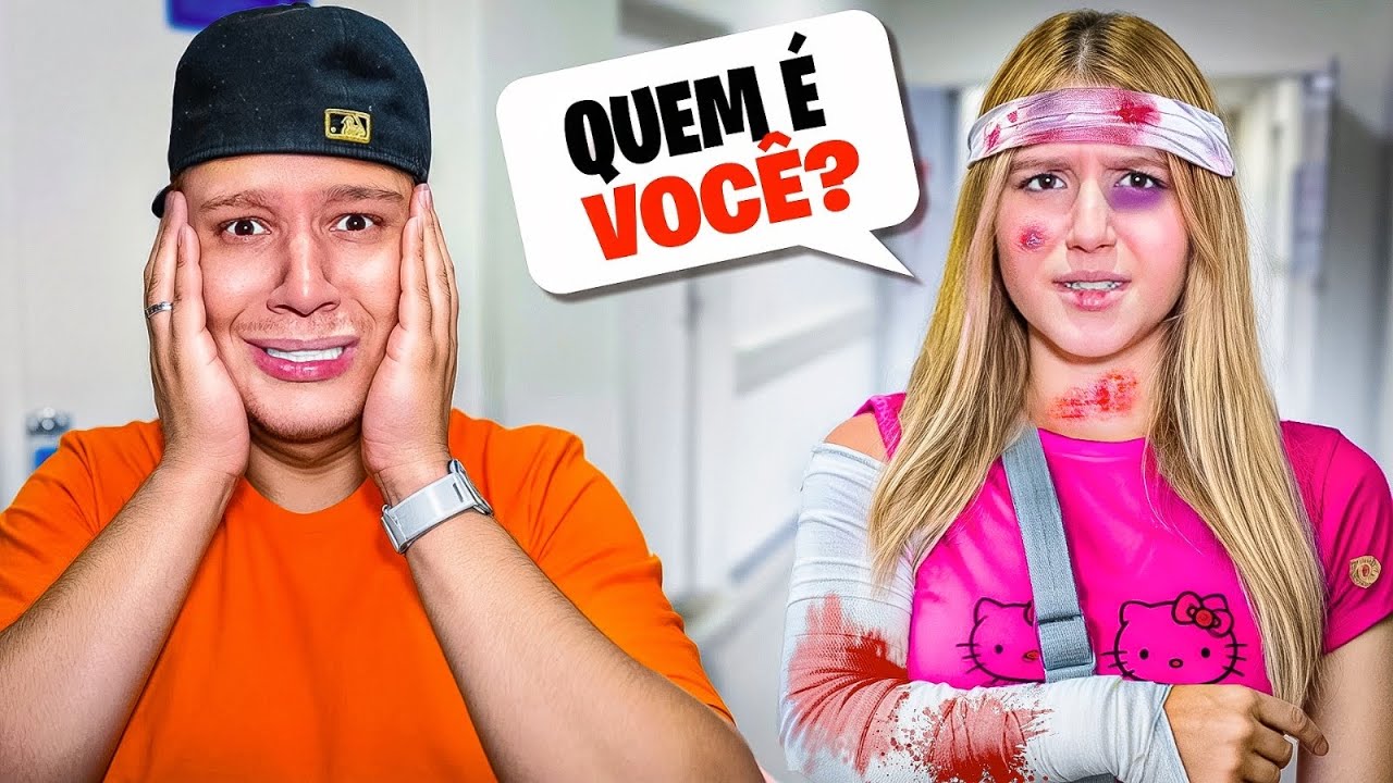 MINHA NAMORADA SOFREU UM ACIDENTE E PERDEU A MEMÓRIA!! *não lembra de nada