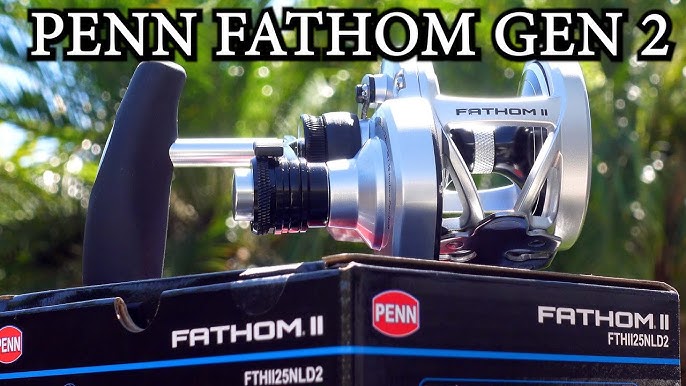 Penn Fathom with T-bar Squall VSW grip handle upgrade 