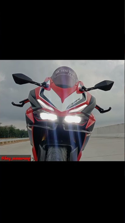 story wa CBR250RR red racing modif simpel