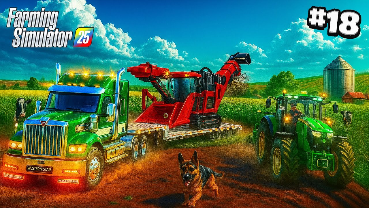 ¡Compramos COSECHADORA DE CAÑA en la FINCA! | Farming Simulator 25