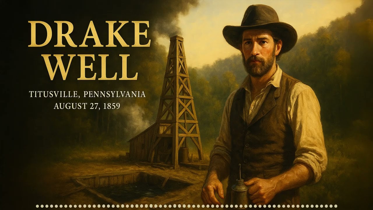 🎵 DRAKE WELL - Titusville, Pennsylvania, August 27, 1859 (History Song)