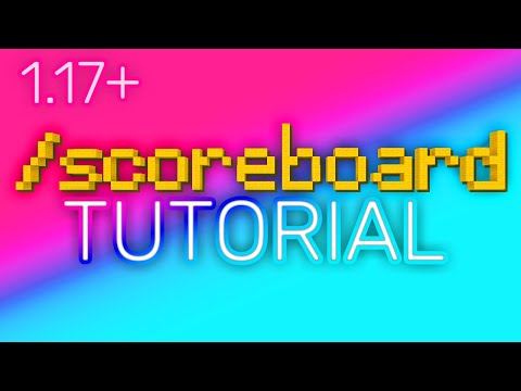 Minecraft Scoreboard Command Tutorial [1.18]