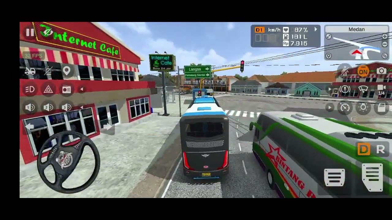 BUS SIMULATOR INDONESIA NARIK PENUMPANG KE BANDA ACEH - ANDROID GAMEPLAY PART 10