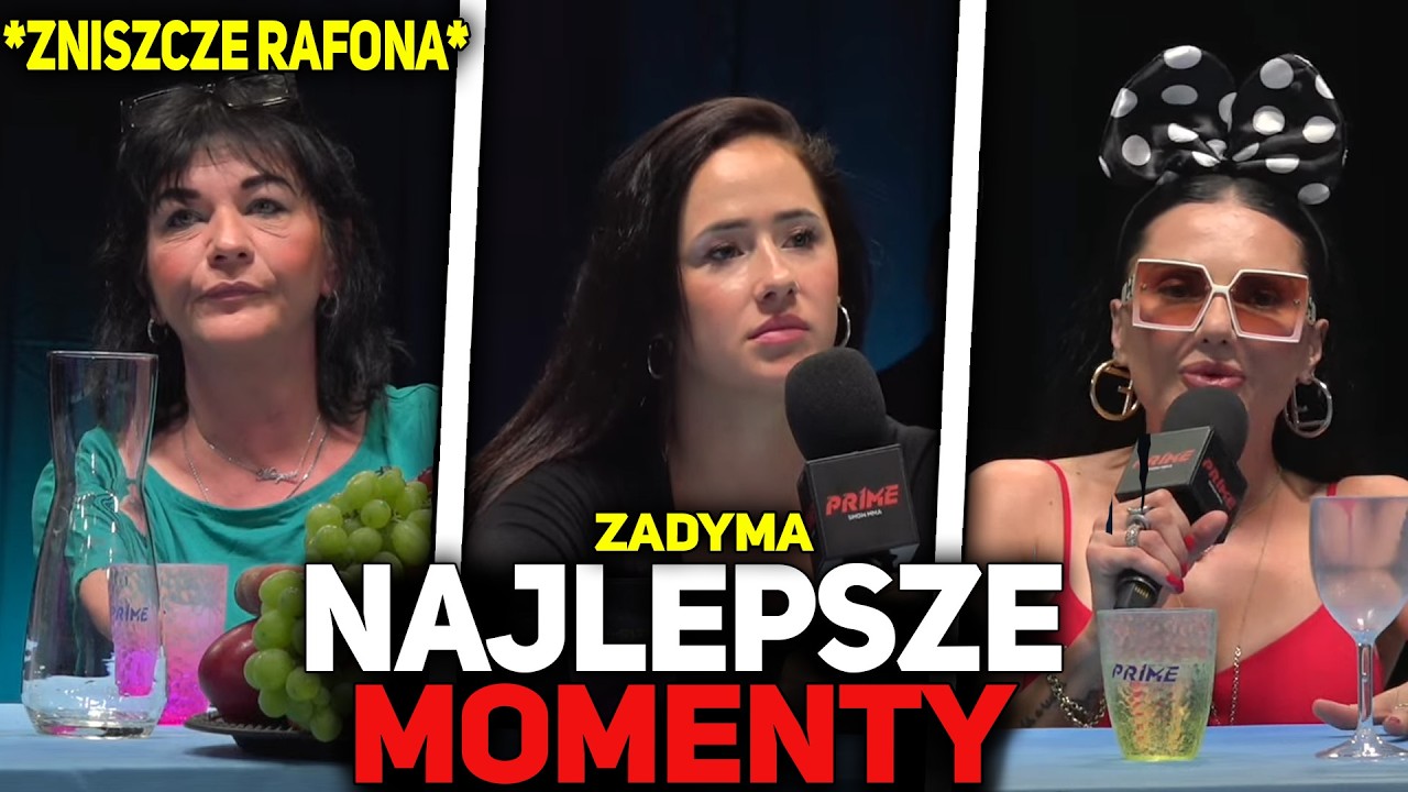 GOHA, BRODNICKA, MAMA, ZUPECZKA - ZADYMA PRIME MMA 9 - NAJLEPSZE MOMENTY