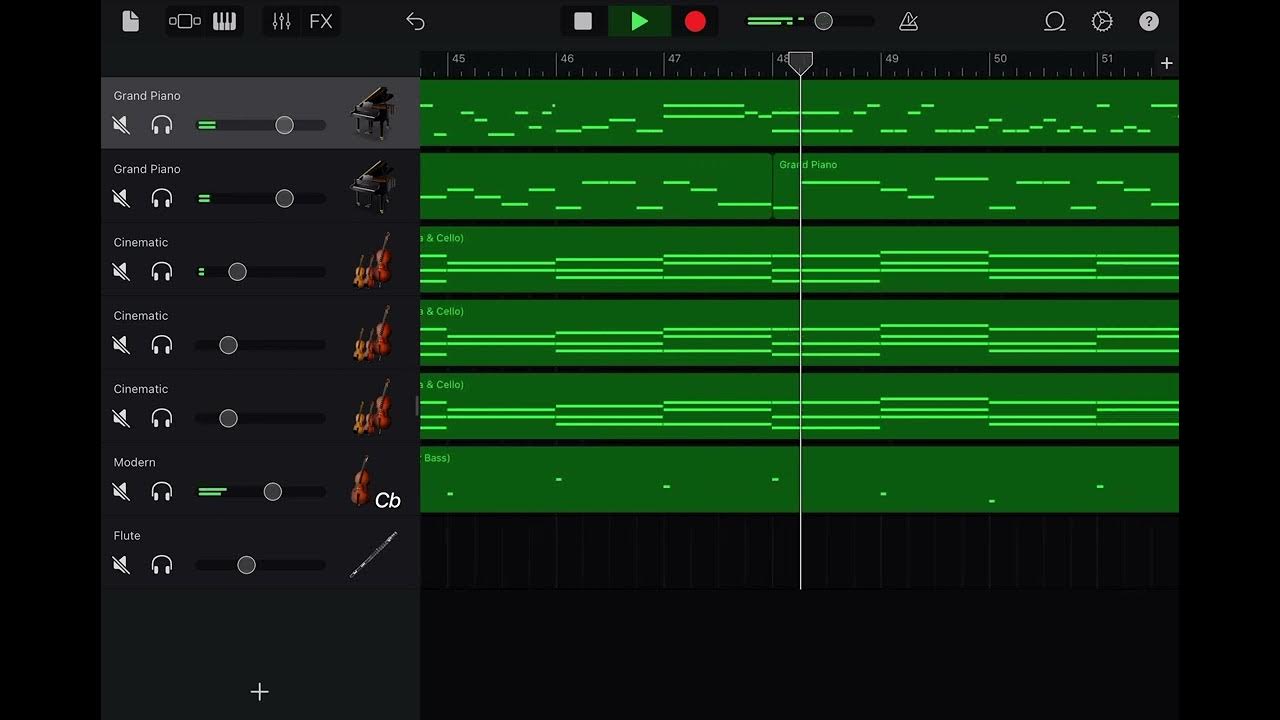 Yiruma River Flows in You (Symphony Orchestra version) on GarageBand YouTube