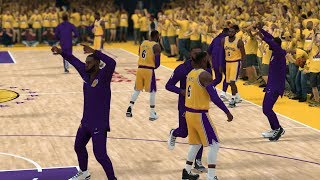 Can A Team Of LeBron James Go 82-0 In NBA 2K19?