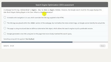 Linkedin Search Engine Optimization SEO Skill Assessment Test Answers   2023