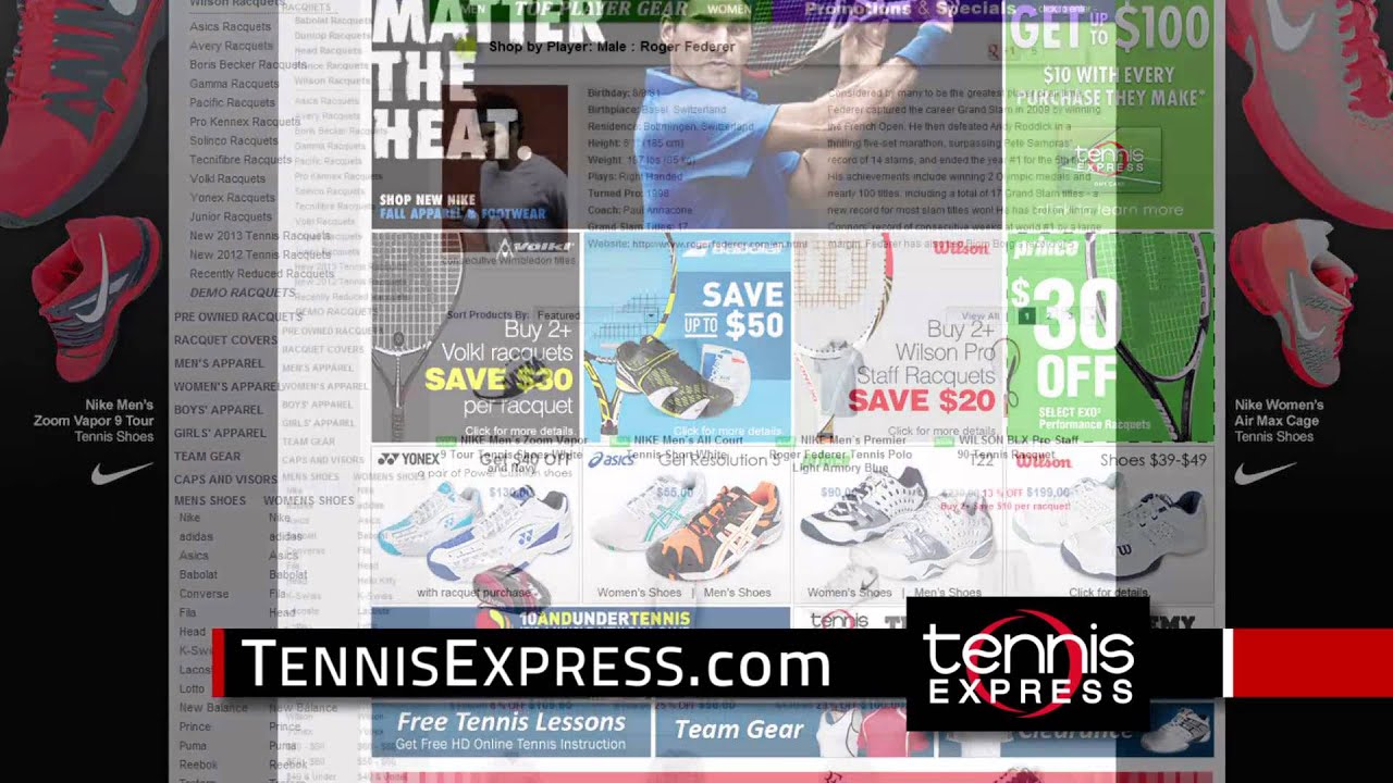 Nike Gear Guide | NYC | Roger Federer | 15 Sec TV Commercial