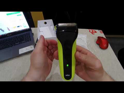 Распаковка Электробритва BRAUN Series 3 300s из Розетка
