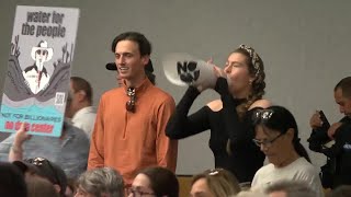 Tensions rise during second community meeting on Project Blue