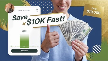 How to Save Your First $10,000 – Fast & Easy