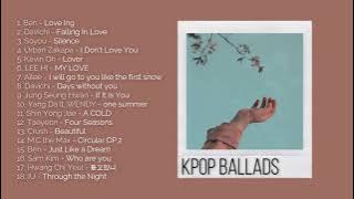 Kpop Ballads Playlist : For Studying, Sleeping and Relaxing
