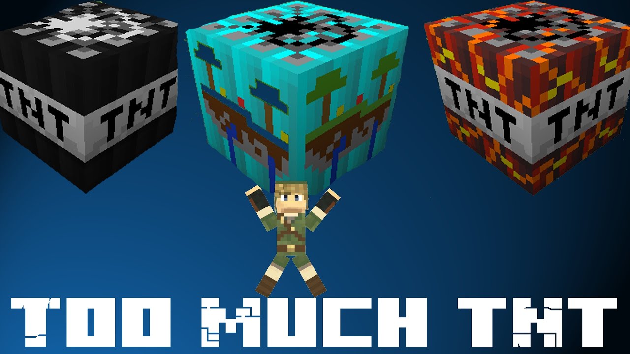 Minecraft Mod Showcase : Too Much Tnt (33 new Tnt's) - YouTube