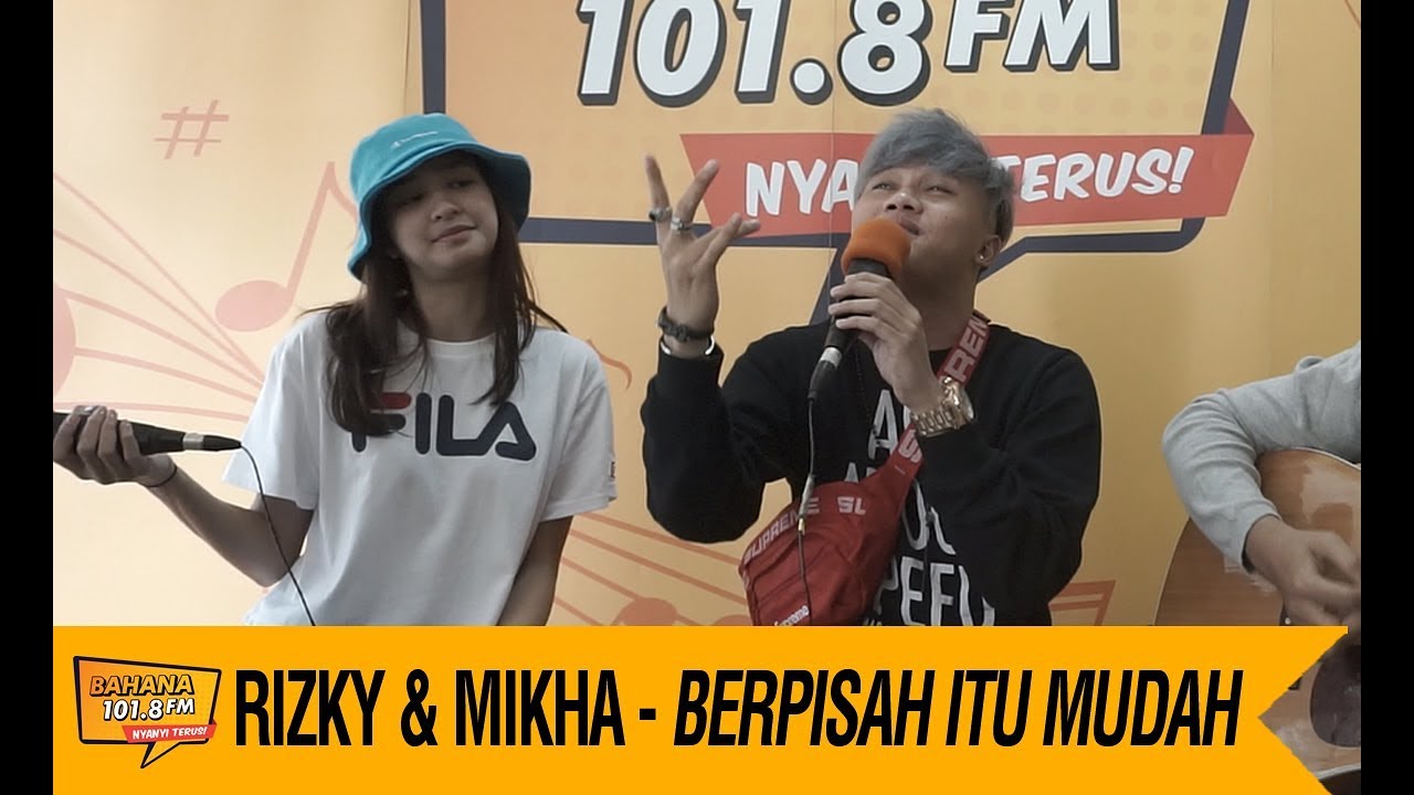 Rizky Febian & Mikha Tambayong - Berpisah Itu Mudah, LIVE!