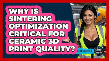 Why Is Sintering Optimization Critical For Ceramic 3D Print Quality? - How It Comes Together