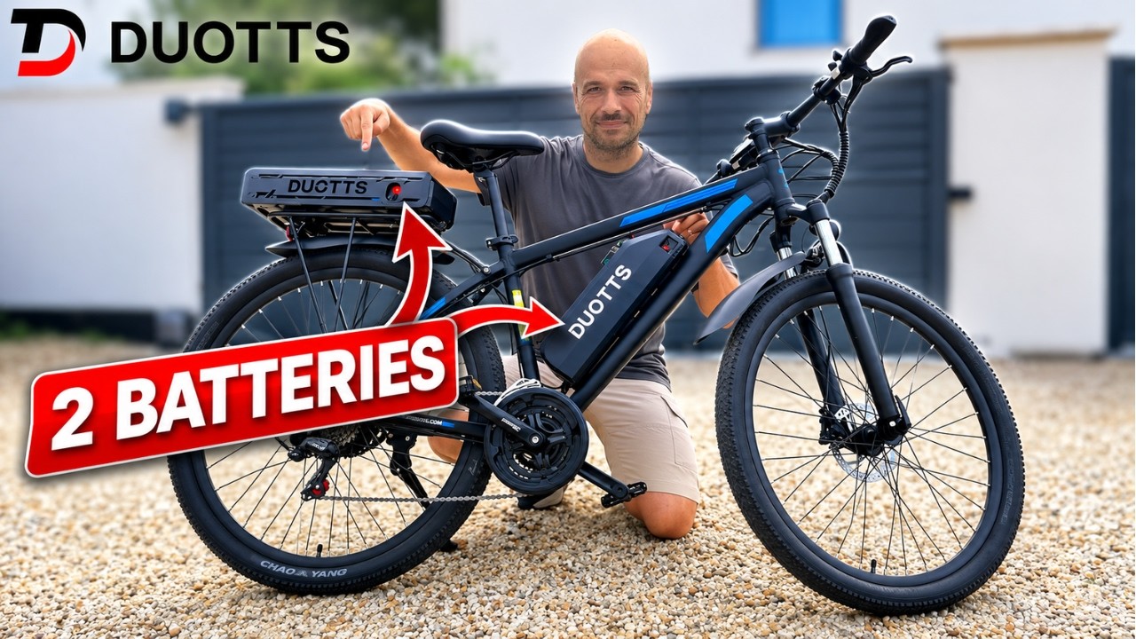Ce vélo électrique PAS CHER a une AUTONOMIE MONSTRUEUSE ! (C29-K)