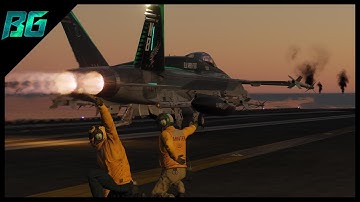 DCS Super Carrier Launch Day!! Multiplayer Ops (Part:1)