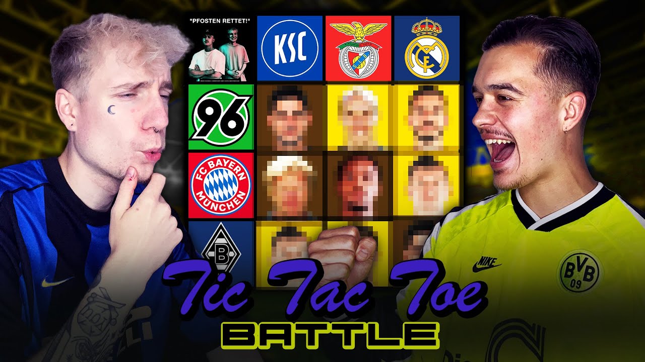 Der ALTMEISTER ist zurück - FUSSBALL TIC TAC TOE ⭐🤪 vs. Denny