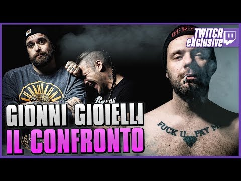 Gionni Gioielli in live al CONFRONTO con Arcade Boyz