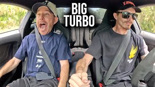 Scaring TJ Hunt in my 1200HP Mustang