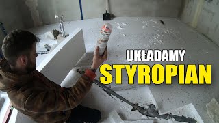 Układamy styropian na podłodze EPS100 | Jak ułożyć styropian na podłodze | Ile kosztuje styropian