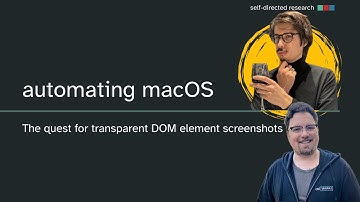 automating macOS