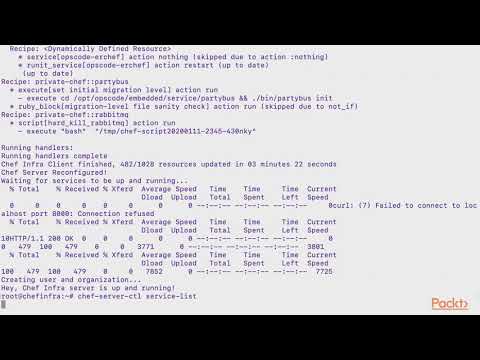 3   Configuring and Deploying Chef Infra Server [Automation Solutions with Chef Automate]