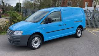 2010 60 Volkswagen Caddy Maxi 1.9 Tdi Ex British Gas For Sale Vans Today Worcester
