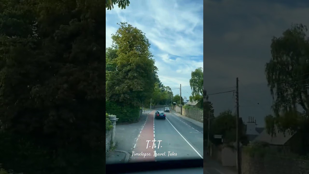 Road of Dublin | Timelapse Video of Dublin Roads | Dublin Vlog | Background Video