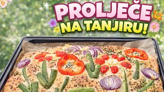 KREATIVNO TIJESTO KOJE IZGLEDA KAO PRAVI CVJETNI VRT CREATIVE DOUGH-LOOKS LIKE A REAL FLOWER GARDEN screenshot 5