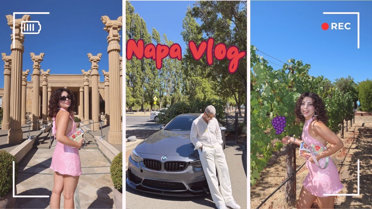 Dünyaca Ünlü Napa Valley! 🍇 California’da Görülmesi Gereken Bir Yer! #vlog