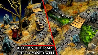 Ultra-Vibrant Autumn Diorama on a PEASANT Budget! @BardsCraft