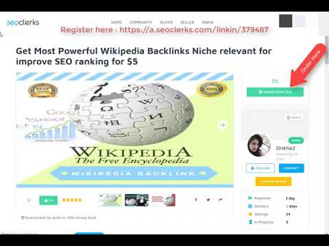 Get Most Powerful Wikipedia Backlinks Niche relevant for improve SEO ranking On
