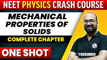 MECHANICAL PROPERTIES OF FLUIDS  in 1 shot - All Concepts, Tricks & PYQ